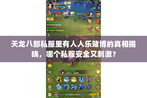 天龙八部私服里有人人乐赌博的真相揭晓，哪个私服安全又刺激？