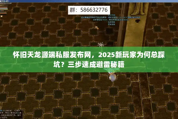 怀旧天龙源端私服发布网，2025新玩家为何总踩坑？三步速成避雷秘籍