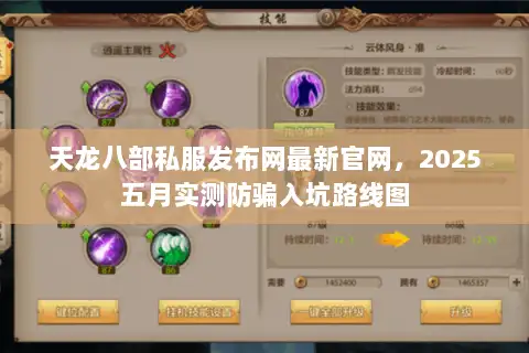 天龙八部私服发布网最新官网，2025五月实测防骗入坑路线图