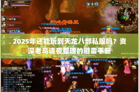 2025年还能玩到天龙八部私服吗？资深老鸟连夜整理的避雷手册