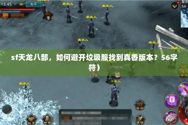 sf天龙八部,如何避开垃圾服找到真香版本?56字符) sf天龙八部,如何避开垃圾服找到真香版本?56字符)