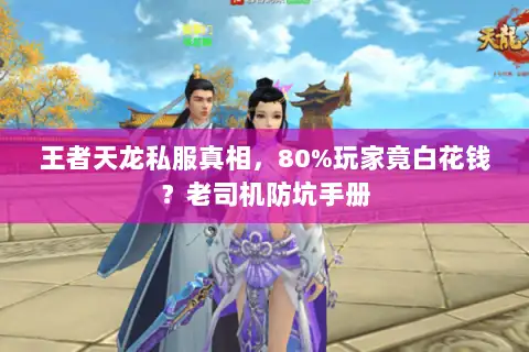 王者天龙私服真相,80%玩家竟白花钱?老司机防坑手册 王者天龙私服真相,80%玩家竟白花钱?老司机防坑手册