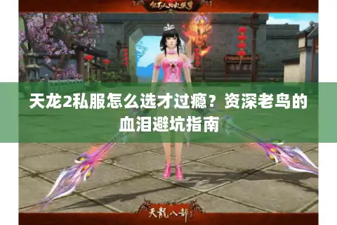 天龙2私服怎么选才过瘾?资深老鸟的血泪避坑指南 天龙2私服怎么选才过瘾?资深老鸟的血泪避坑指南