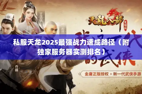 私服天龙2025最强战力速成路径（附独家服务器实测排名）