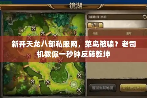 新开天龙八部私服网，菜鸟被骗？老司机教你一秒钟反转乾坤