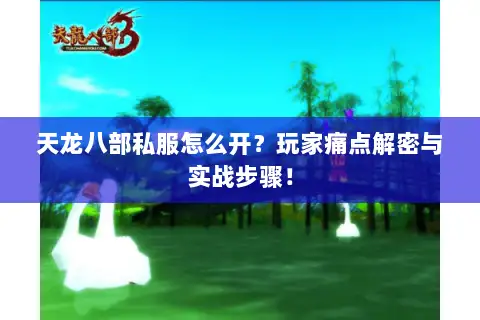 天龙八部私服怎么开？玩家痛点解密与实战步骤！