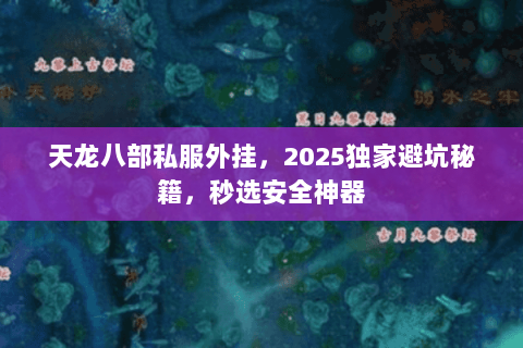 天龙八部私服外挂,2025独家避坑秘籍,秒选安全神器 天龙八部私服外挂,2025独家避坑秘籍,秒选安全神器