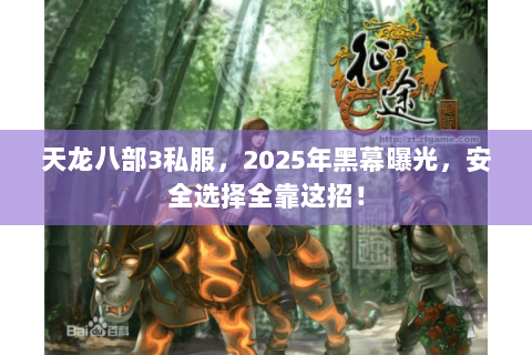 天龙八部3私服，2025年黑幕曝光，安全选择全靠这招！