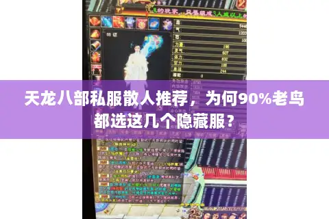 天龙八部私服散人推荐，为何90%老鸟都选这几个隐藏服？