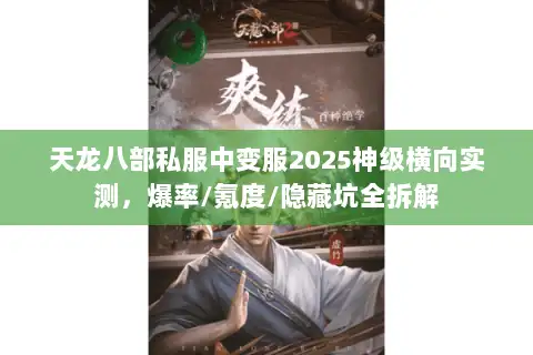天龙八部私服中变服2025神级横向实测,爆率/氪度/隐藏坑全拆解 天龙八部私服中变服2025神级横向实测,爆率/氪度/隐藏坑全拆解