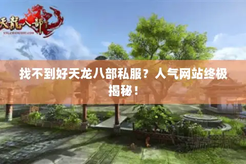 找不到好天龙八部私服？人气网站终极揭秘！