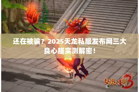 还在被骗?2025天龙私服发布网三大良心服实测解密! 还在被骗?2025天龙私服发布网三大良心服实测解密!