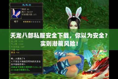 天龙八部私服安全下载，你以为安全？实则潜藏风险！