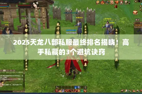 2025天龙八部私服最终排名揭晓！高手私藏的3个避坑诀窍