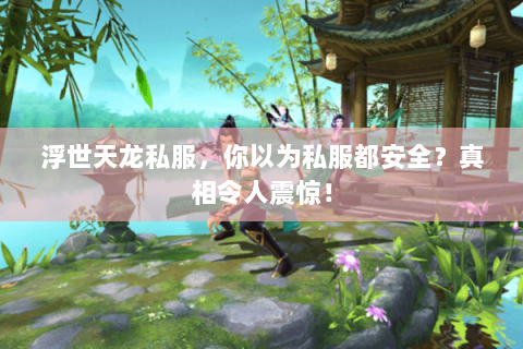 浮世天龙私服,你以为私服都安全?真相令人震惊! 浮世天龙私服,你以为私服都安全?真相令人震惊!