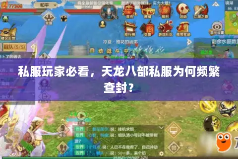 私服玩家必看，天龙八部私服为何频繁查封？