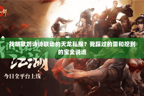 找胡歌刘诗诗联动的天龙私服?我踩过的雷和挖到的宝全说透 找胡歌刘诗诗联动的天龙私服?我踩过的雷和挖到的宝全说透