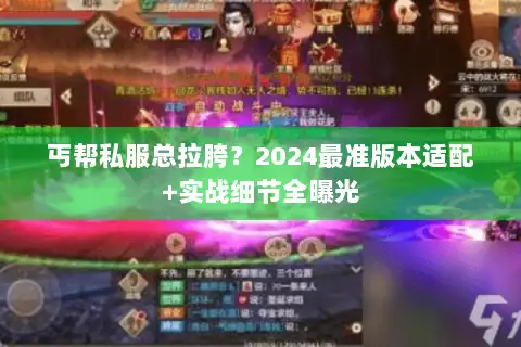 丐帮私服总拉胯?2024最准版本适配+实战细节全曝光 丐帮私服总拉胯?2024最准版本适配+实战细节全曝光
