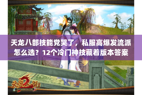天龙八部技能党哭了，私服高爆发流派怎么选？12个冷门神技藏着版本答案