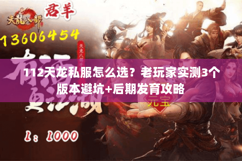 112天龙私服怎么选?老玩家实测3个版本避坑+后期发育攻略 112天龙私服怎么选?老玩家实测3个版本避坑+后期发育攻略