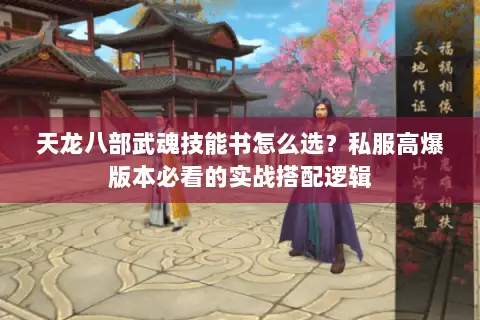 天龙八部武魂技能书怎么选？私服高爆版本必看的实战搭配逻辑