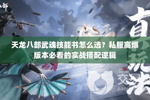 天龙八部武魂技能书怎么选？私服高爆版本必看的实战搭配逻辑