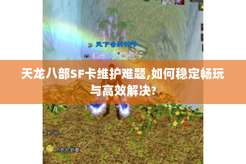 天龙八部SF卡维护难题,如何稳定畅玩与高效解决?