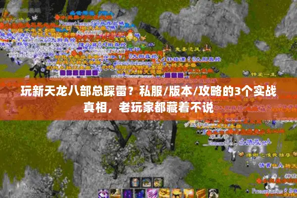 玩新天龙八部总踩雷?私服/版本/攻略的3个实战真相,老玩家都藏着不说 玩新天龙八部总踩雷?私服/版本/攻略的3个实战真相,老玩家都藏着不说