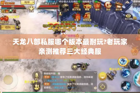天龙八部私服哪个版本最耐玩?老玩家亲测推荐三大经典服 天龙八部私服哪个版本最耐玩?老玩家亲测推荐三大经典服