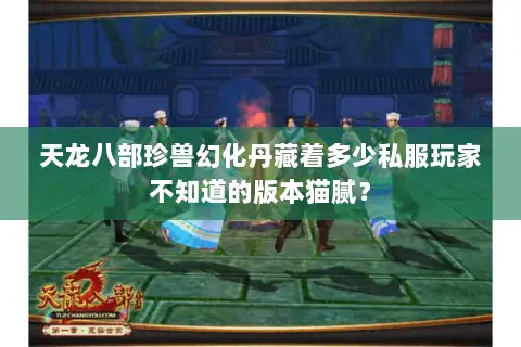 天龙八部珍兽幻化丹藏着多少私服玩家不知道的版本猫腻？