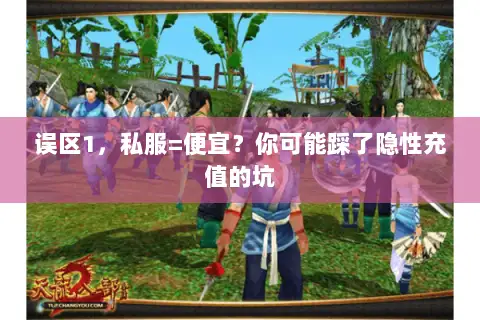 误区1，私服=便宜？你可能踩了隐性充值的坑