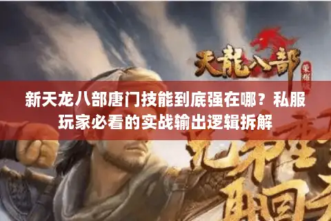 新天龙八部唐门技能到底强在哪？私服玩家必看的实战输出逻辑拆解