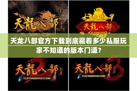 天龙八部官方下载到底藏着多少私服玩家不知道的版本门道？