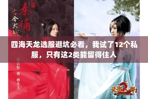 四海天龙选服避坑必看,我试了12个私服,只有这2类能留得住人 四海天龙选服避坑必看,我试了12个私服,只有这2类能留得住人