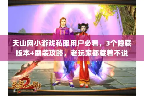 天山网小游戏私服用户必看，3个隐藏版本+刷装攻略，老玩家都藏着不说