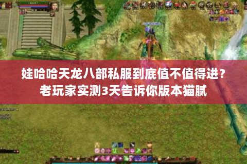 娃哈哈天龙八部私服到底值不值得进？老玩家实测3天告诉你版本猫腻