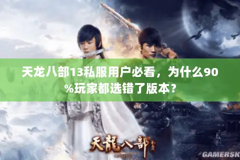 天龙八部13私服用户必看，为什么90%玩家都选错了版本？