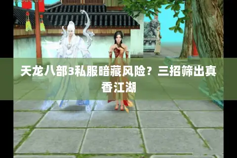 天龙八部3私服暗藏风险？三招筛出真香江湖