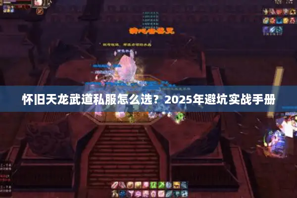 怀旧天龙武道私服怎么选?2025年避坑实战手册 怀旧天龙武道私服怎么选?2025年避坑实战手册