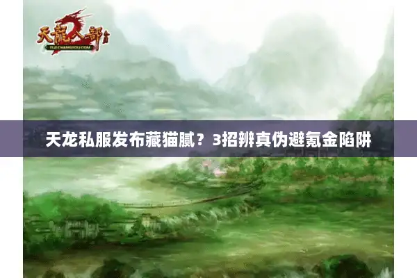 天龙私服发布藏猫腻？3招辨真伪避氪金陷阱