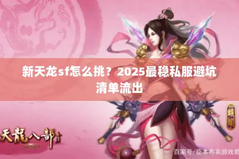新天龙sf怎么挑？2025最稳私服避坑清单流出