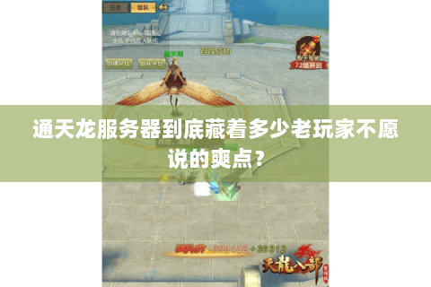 通天龙服务器到底藏着多少老玩家不愿说的爽点？