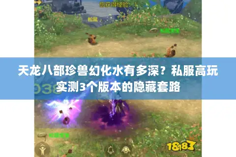 天龙八部珍兽幻化水有多深？私服高玩实测3个版本的隐藏套路