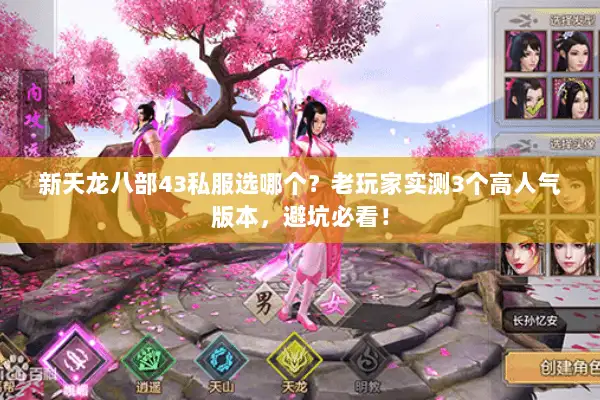 新天龙八部43私服选哪个？老玩家实测3个高人气版本，避坑必看！
