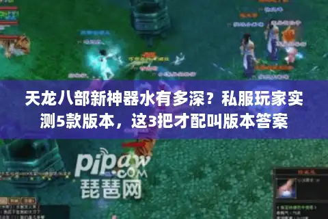 天龙八部新神器水有多深？私服玩家实测5款版本，这3把才配叫版本答案