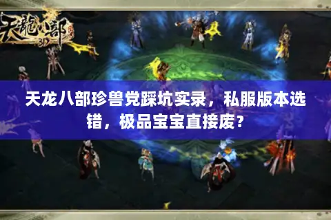 天龙八部珍兽党踩坑实录，私服版本选错，极品宝宝直接废？