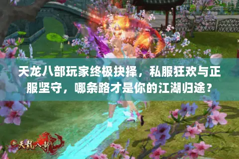 天龙八部玩家终极抉择，私服狂欢与正服坚守，哪条路才是你的江湖归途？