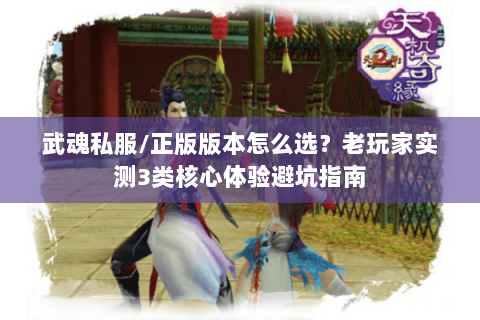 武魂私服/正版版本怎么选？老玩家实测3类核心体验避坑指南