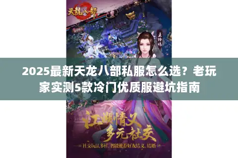 2025最新天龙八部私服怎么选？老玩家实测5款冷门优质服避坑指南