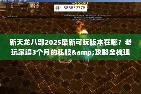 新天龙八部2025最新可玩版本在哪?老玩家蹲3个月的私服&攻略全梳理 新天龙八部2025最新可玩版本在哪?老玩家蹲3个月的私服&攻略全梳理